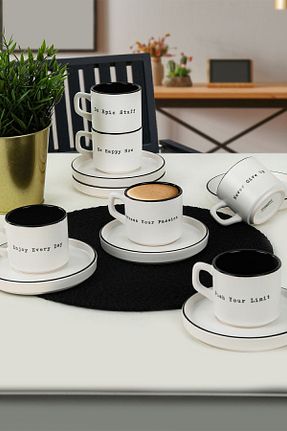 فنجان چای سفید ظروف سنگی Keramika - کد 728742390
