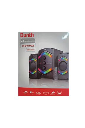 اسپیکر بلوتوث مشکی Dunth - کد 866670309
