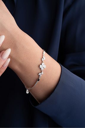 دستبند نقره زنانه 925 عیار Silvano Jewelry - کد 866694293