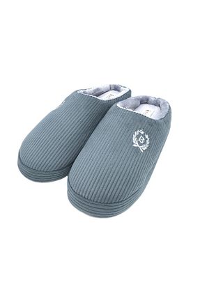 دمپائی خانگی آبی مردانه پارچه ای shoemio - کد 866913674