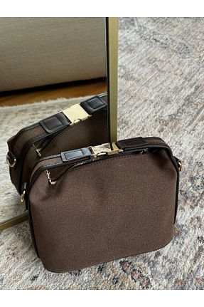 کیف دوشی قهوه ای زنانه جیر fao polo - کد 866692678