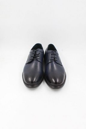 کفش کژوال سرمه ای مردانه چرم خالص ENDİCAN - کد 866693185