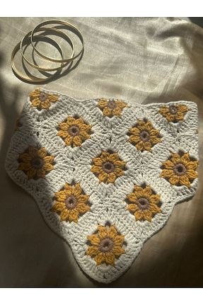 باندانا بژ پنبه ای RA Design - کد 866696074