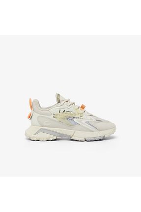 کفش اسنیکر سفید زنانه بند دار Lacoste - کد 866698625