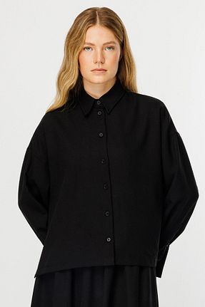 پیراهن حجاب مشکی زنانه رگولار Hooopstore - کد 866702179