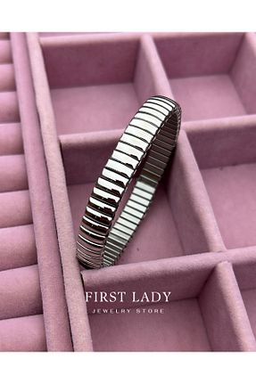 دستبند استیل (فولاد) زنانه استیل ضد زنگ MODA - کد 866696136