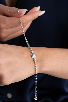 دستبند نقره زنانه 925 عیار Silvano Jewelry - کد 867222740