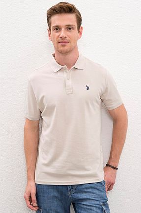 تیشرت طوسی مردانه رگولار U.S. Polo Assn. - کد 244103550