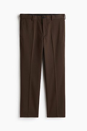 شلوار قهوه ای مردانه پلی استر H&M - کد 866742030