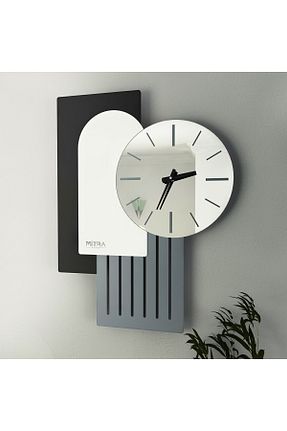 ساعت دیواری مشکی 35 x 50 Genel Markalar - کد 743974396