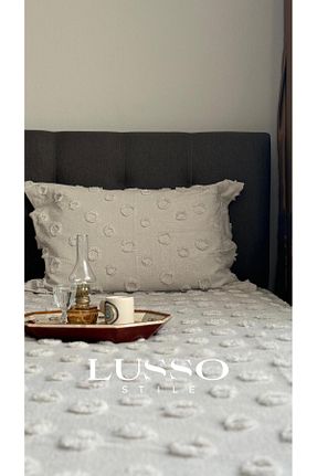 روتختی تکنفره طوسی ضد چروک lusso stile - کد 866962204