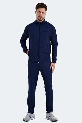 ست کرمکن اسپرت سرمه ای مردانه پلی استر Slazenger - کد 866874092