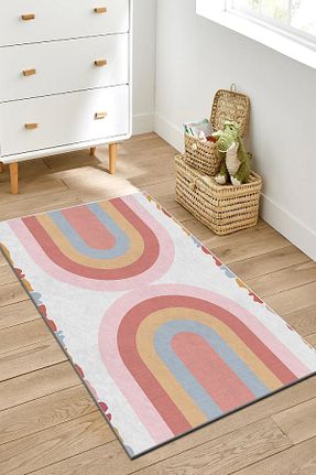 فرش بچه گانه رنگی پلی استر PINKIE HOME - کد 812883492