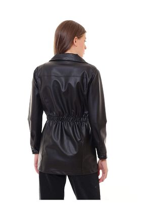 کت مشکی زنانه گشاد LUNİCA COLLECTİON - کد 866841296