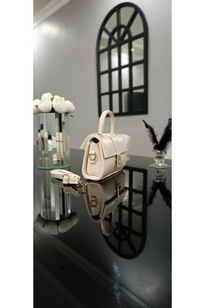 کیف دستی بژ زنانه ابعاد کوچک NahitaTyana - کد 866883146