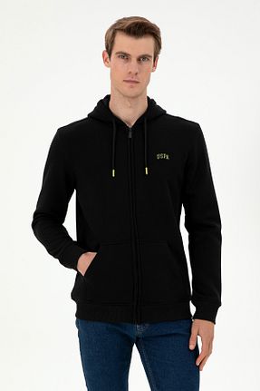 سوئیشرت مشکی مردانه ساده U.S. Polo Assn. - کد 866962277