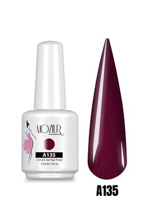 لاک ناخن دائمی زرشکی MOZIUR - کد 298910706