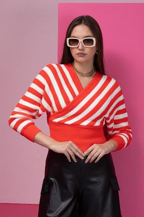 بلوز نارنجی زنانه دو سینه Rodi - کد 866959545
