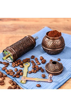 آسیاب قهوه و ادویه قهوه ای استیل (فولاد) Glios - کد 866997503