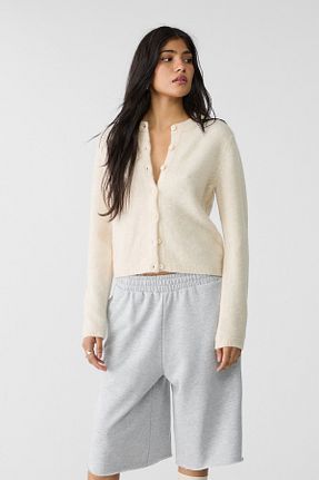 رویه نباتی زنانه اکریلیک Stradivarius - کد 866979083