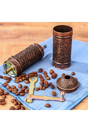 آسیاب قهوه و ادویه قهوه ای استیل (فولاد) Glios - کد 866997489