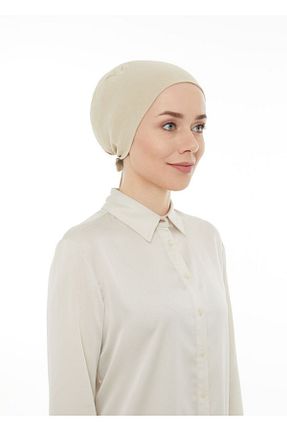 کلاه شنای حجاب بژ زنانه ihvanonline - کد 857627444