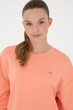 سوئیشرت صورتی زنانه ساده U.S. Polo Assn. - کد 867002134
