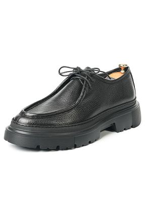 کفش کژوال مشکی مردانه چرم خالص Tetri - کد 771771849