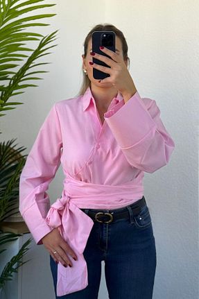 لباس صورتی زنانه بافتنی Kubos Moda - کد 867037301