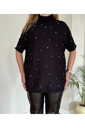 پلیور حجاب مشکی زنانه پشمی Peja Butik - کد 864537416