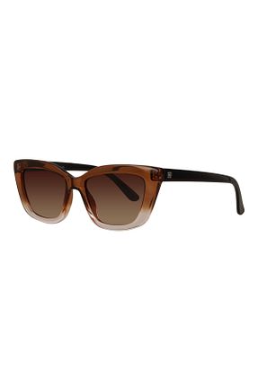 عینک آفتابی بژ زنانه UV400 INESTA CLASSIC - کد 867038345