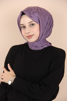 روسری بنفش پنبه ای QUAJ - کد 867053492