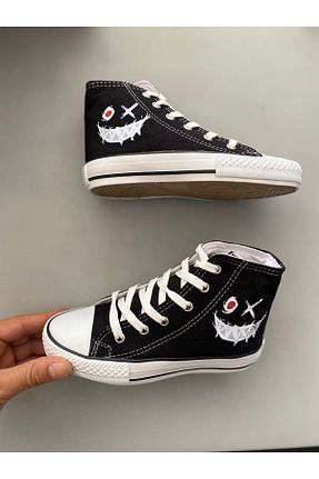 کفش اسنیکر مشکی زنانه بند دار STARYOU STORE - کد 867547061