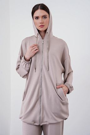 کت بژ زنانه رگولار Zühre - کد 833551181