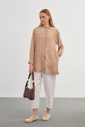 کت بژ زنانه رگولار Zühre - کد 823662365