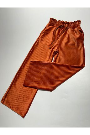 شلوار نارنجی بچه گانه مخمل BOBBY JR KİDSWEAR - کد 867099465