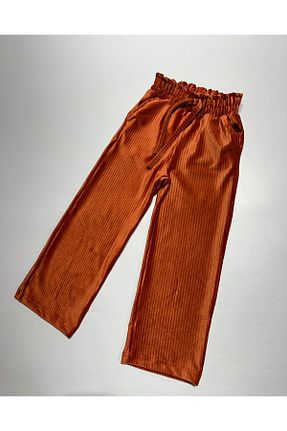 شلوار نارنجی بچه گانه مخمل BOBBY JR KİDSWEAR - کد 867099465