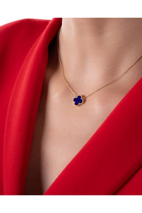 گردنبند طلا سرمه ای زنانه 8 عیار YCL JEWELLERY - کد 867261280