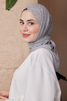 روسری طوسی 100 x 100 19V69 ITALIA - کد 867082608