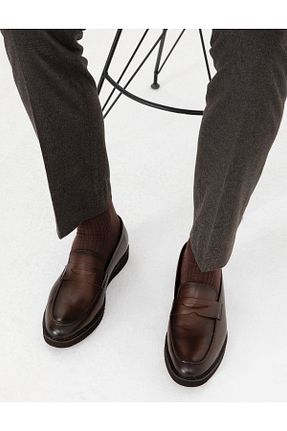 کفش کژوال قهوه ای مردانه پاشنه کوتاه (1 - 4 سانتی متر) Pierre Cardin - کد 867094192
