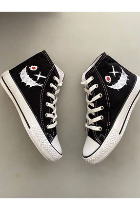 کفش اسنیکر مشکی زنانه بند دار STARYOU STORE - کد 867547061