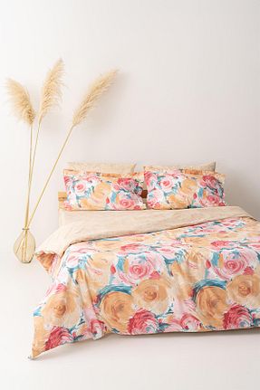 روتختی دونفره بژ پنبه ای Soley - کد 867101901