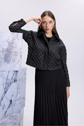 کت مشکی زنانه رگولار Zühre - کد 867102241