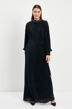 لباس حجاب مشکی زنانه رگولار Zühre - کد 867103613