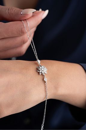 دستبند نقره زنانه 925 عیار Silvano Jewelry - کد 867550633