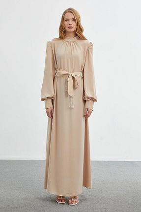 لباس حجاب بژ زنانه رگولار Zühre - کد 812884437