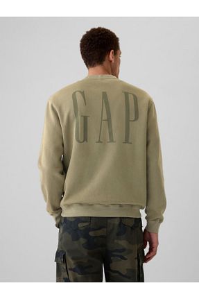 سوئیشرت سبز مردانه چاپی GAP - کد 867108280