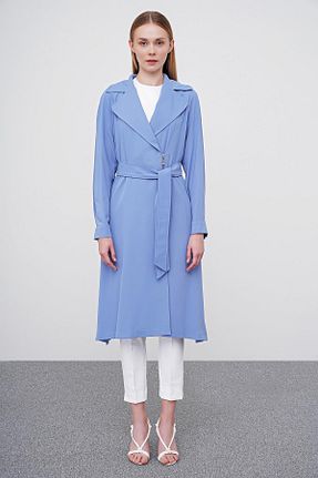 کلاه و ابایا آبی زنانه پلی استر Zühre - کد 823664714