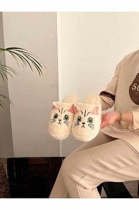 دمپائی خانگی نباتی بچه گانه مخملی Behtah Kundura - کد 867345984