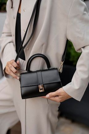 کیف دستی مشکی زنانه سایز متوسط Lifonbag - کد 867157275
